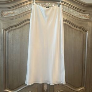 Theory satin skirt